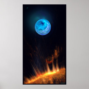 Vertikalraum Poster