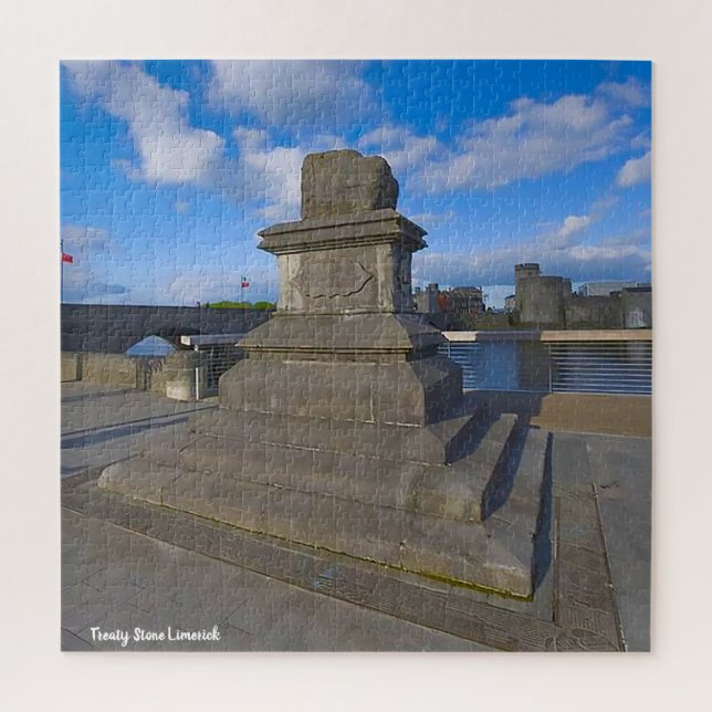 Vertragstein Limerick (Vertikal)