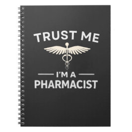 Vertrau mir, ich bin Apotheker Lustige Apotheke Notizblock