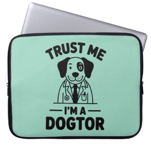 Vertrau mir, ich bin ein Hundtor Laptopschutzhülle