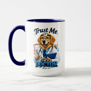 Vertrau mir, ich bin ein Hundtor Lustiger Hundearz Tasse