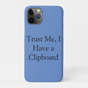 Vertrau mir, ich habe ein Klemmbrett Case-Mate iPhone Hülle