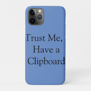 Vertrau mir, ich habe ein Klemmbrett Case-Mate iPhone Hülle