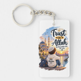 Vertraue auf Allah Schlüsselanhänger - Islamisches