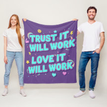 Vertraue darauf, dass es funktionieren wird, liebe