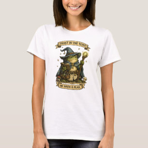 Vertraue dem Kröten Lustiges Zauberer-Frosch-Shirt T-Shirt