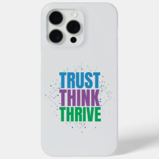 Vertraue, Denke, Wachse – Motivationszitat-Design Case-Mate iPhone Hülle
