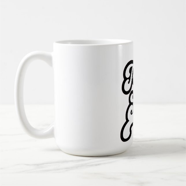 Vertraue Dir Selbst T-Shirt Kaffeetasse (Links)