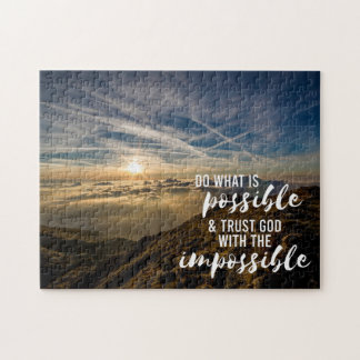 Vertraue Gott, der Christlich Inspiriere