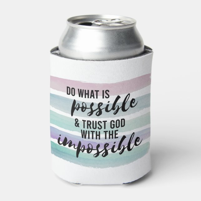 Vertraue Gott, der Christlich Inspiriere Dosenkühler (Kanne Vorderseite)