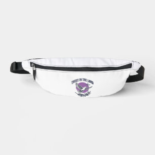 Vertraue in den Herrn Taube Christliches T-Shirt-D Bauchtasche