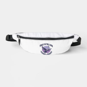 Vertraue in den Herrn Taube Christliches T-Shirt-D Bauchtasche