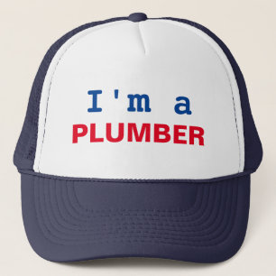 Vertraue mir, dass ich ein Klempner-Job bin, kunde Truckerkappe