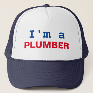 Vertraue mir, dass ich ein Klempner-Job bin, kunde Truckerkappe
