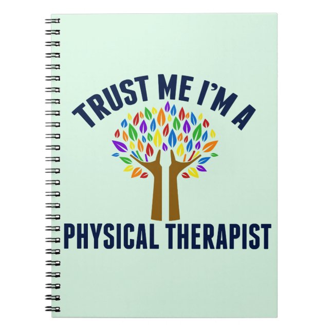 Vertraue mir, dass ich Physiktherapeutin bin Notizblock (Vorderseite)