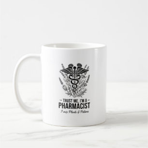 Vertraue mir, ich bin ein Apotheker Vintage Apothe Kaffeetasse