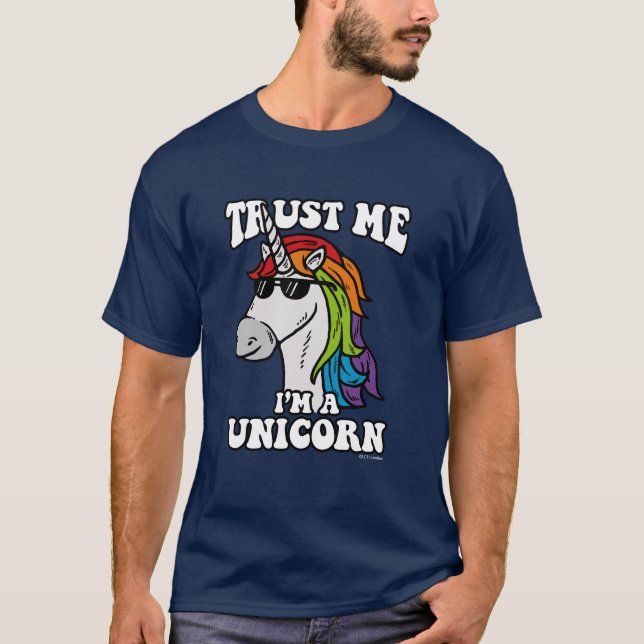 Vertraue mir, ich bin ein Einhorn T-Shirt (Vorderseite)
