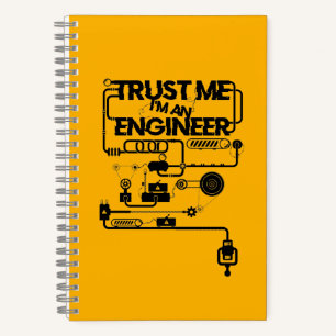 Vertraue mir! Ich bin Ingenieur Notizbuch
