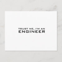 Vertraue mir, ich bin Ingenieur