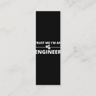 Vertraue mir, ich bin Ingenieur Treuekarte