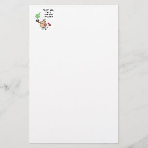 Vertraue mir... Ich bin Wissenschaftslehrer Briefpapier
