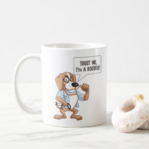 Vertraue mir im Arzt Kaffeetasse
