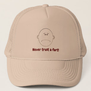 Vertraue niemals einer Furz! Trucker Hat Truckerkappe