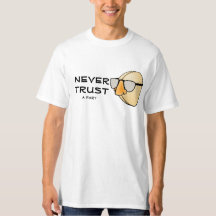 Vertraue niemals Furz Joke Wise Crack
