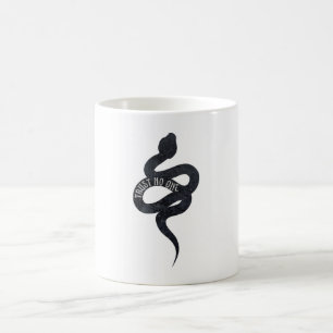 Vertraue Niemandem Schlange Kaffeetasse