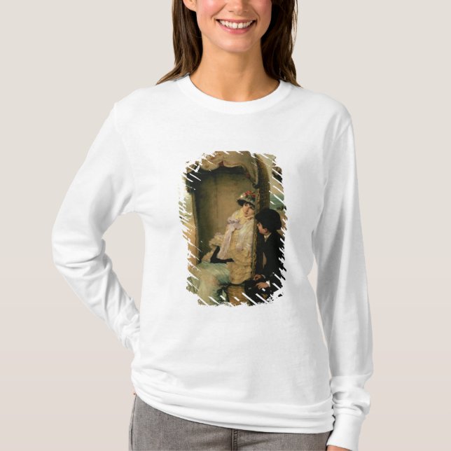 Vertrauen auf dem Strand, c.1883 T-Shirt (Vorderseite)
