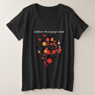 "Vertrauen: Die Sprache, die ich spreche" inspirie Große Größe T-Shirt