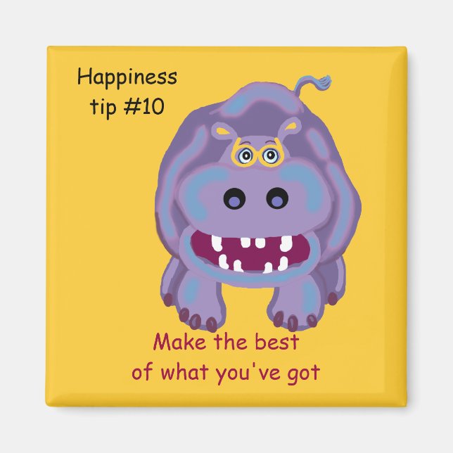 Vertrauen entsteht durch Selbstverständlichkeit Magnet (Vorne)