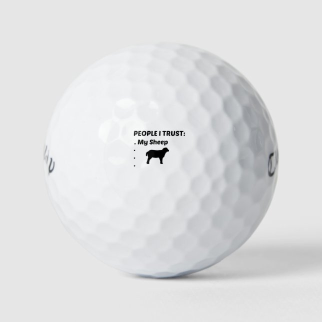 VERTRAUEN GOLFBALL (Vorderseite)