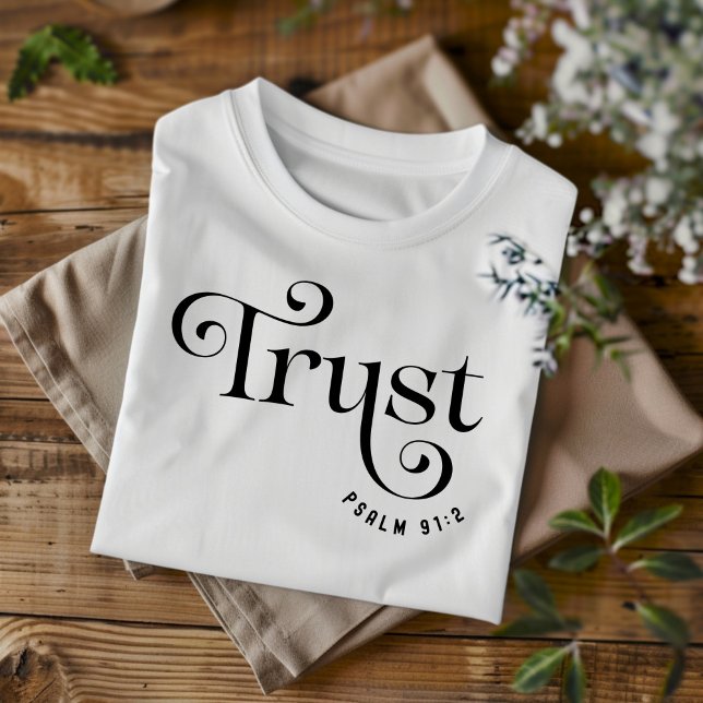 Vertrauen in den Christlichen T - Shirt von Frauen (Von Creator hochgeladen)