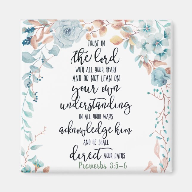 Vertrauen in den Herrn Magnet (Vorne)