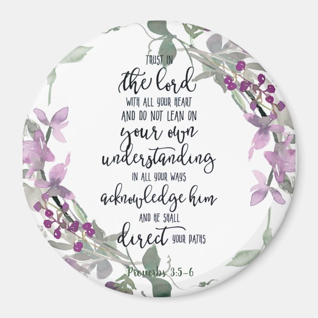 Vertrauen in den Herrn Magnet (Vorne)