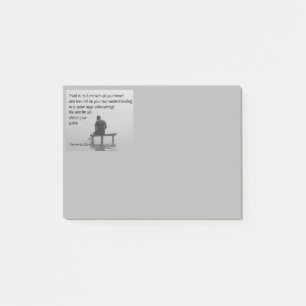 Vertrauen in den Herrn Trost erbitterte Bibelverse Post-it Klebezettel