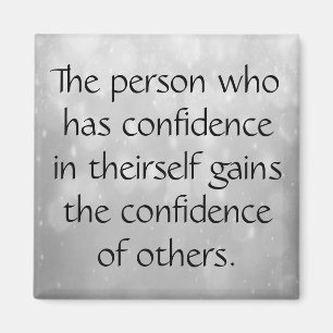 Vertrauen in dich selbst magnet