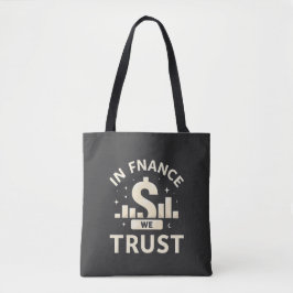 Vertrauen in die Finanzen Tasche