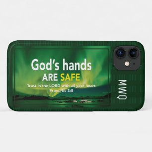 VERTRAUEN IN DIE Hände DES HERRN Gottes ist sicher Case-Mate iPhone Hülle