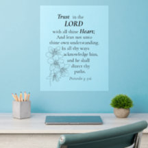 Vertrauen in die Lord Bible Verse