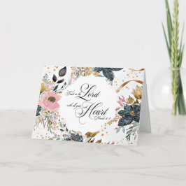 Vertrauen in die Lord Greeting Card Karte