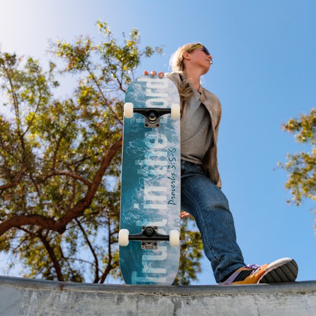 Vertrauen in die Lord Sprichs 3 Ocean Wellen Skateboard (Außenbereich 1)