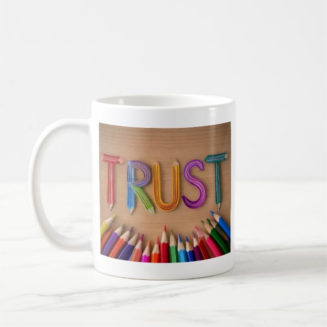 VERTRAUEN IN DIE TASSE (Links)