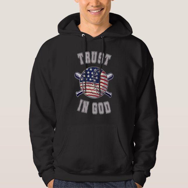 Vertrauen in Gott Hoodie (Vorderseite)