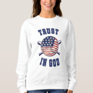 Vertrauen in Gott Sweatshirt