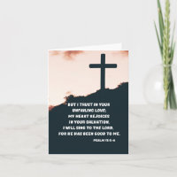 Vertrauen in Gottes unermüdliche Liebe und freuen