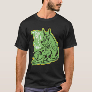 Vertrauen in Paws Tattoogs Hundebesitzer, die Hund T-Shirt
