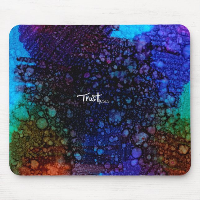 Vertrauen Jesus Mousepad (Vorne)