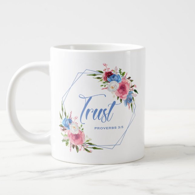 Vertrauen Jumbo-Tasse (Links)